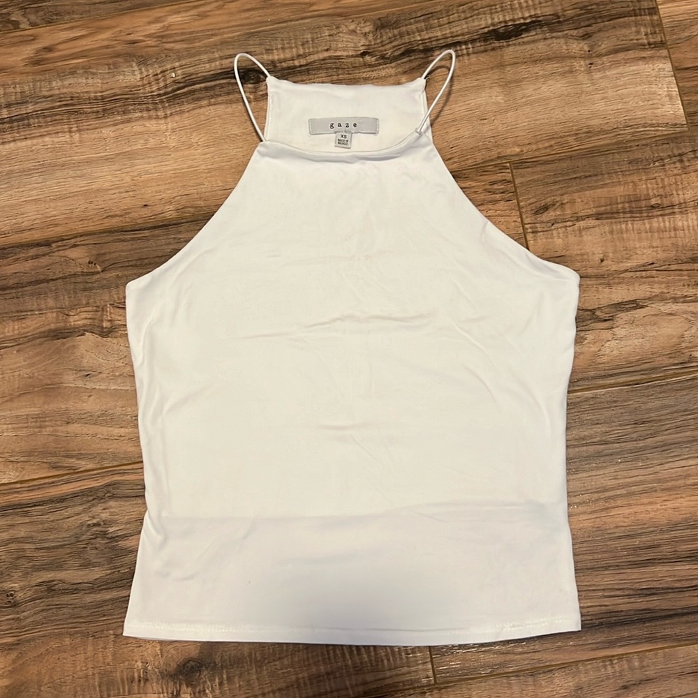 Gaze Women’s White Tank Top Size XS